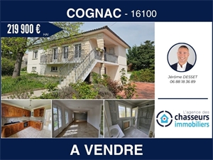 maison à la vente -   16100  COGNAC, surface 149 m2 vente maison - UBI442754783